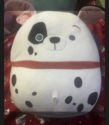 Squishmallows Disney 101 Dalmatians 10'' Patch The Spotted Puppy Plush Used Like 