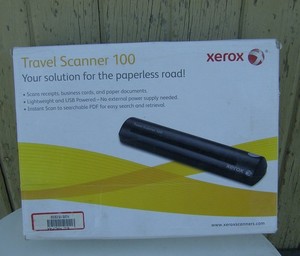 Xerox Travel Scanner 150 Portable USB Mobile Scanner 8.5x14" With Box & Software