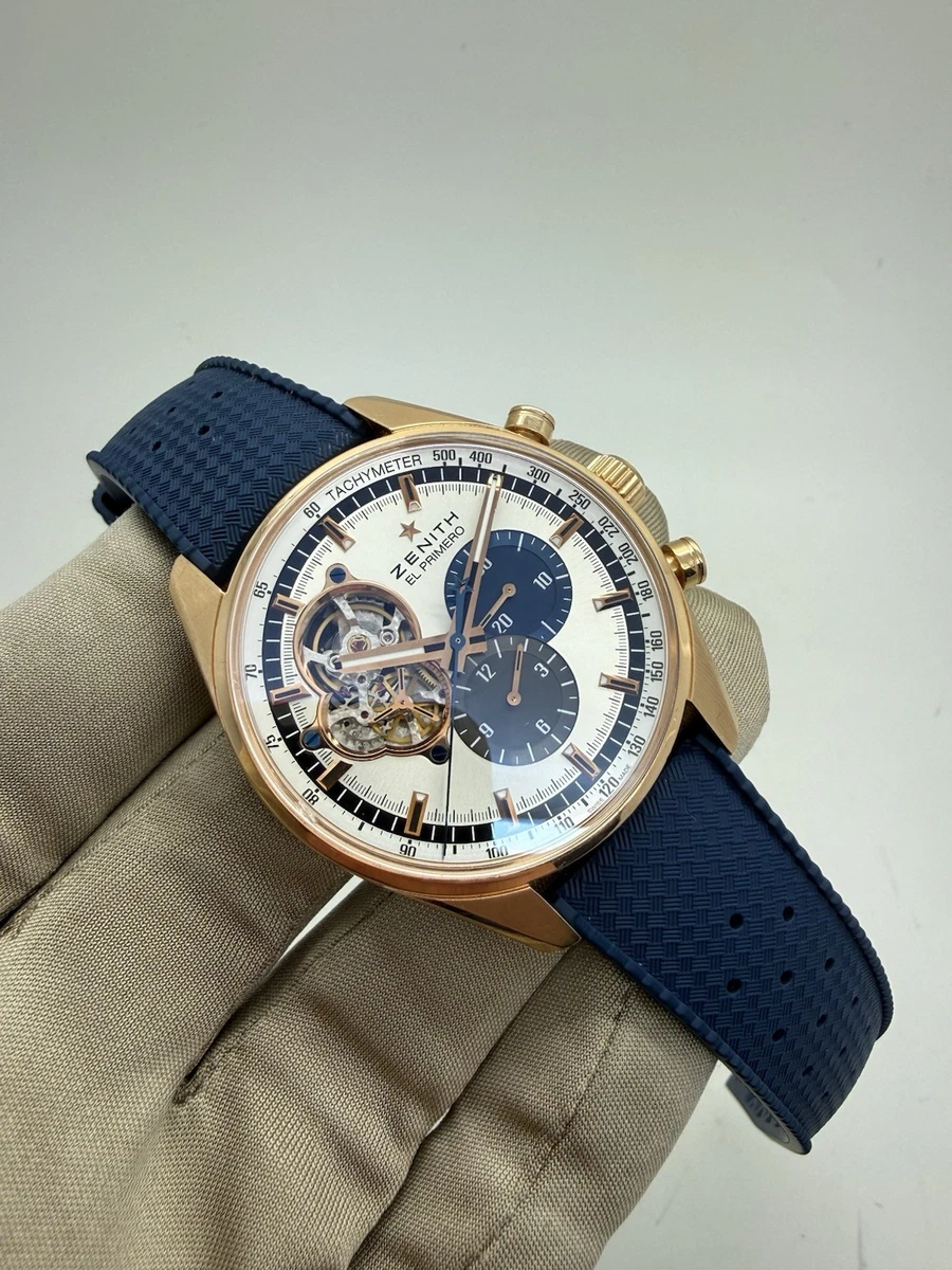 Zenith Mechanical (Automatic) Rose Gold Case Wristwatches for sale