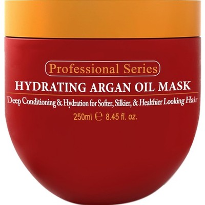 Hydrating Argan Oil Hair Mask Deep Conditioner for Dry Damaged Hair 8.45 oz