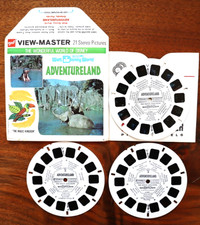 VIEW-MASTER WALT DISNEY WORLD ADVENTURELAND GAF A949 3 REEL SET