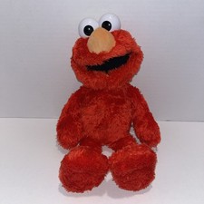 Sesame Street Tickle Me Elmo 2024 13.5 Just Play Talking Laughing Works