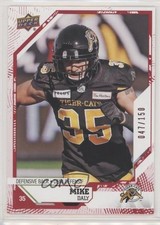 2019 Upper Deck CFL Red 47/150 Mike Daly #81 0wr