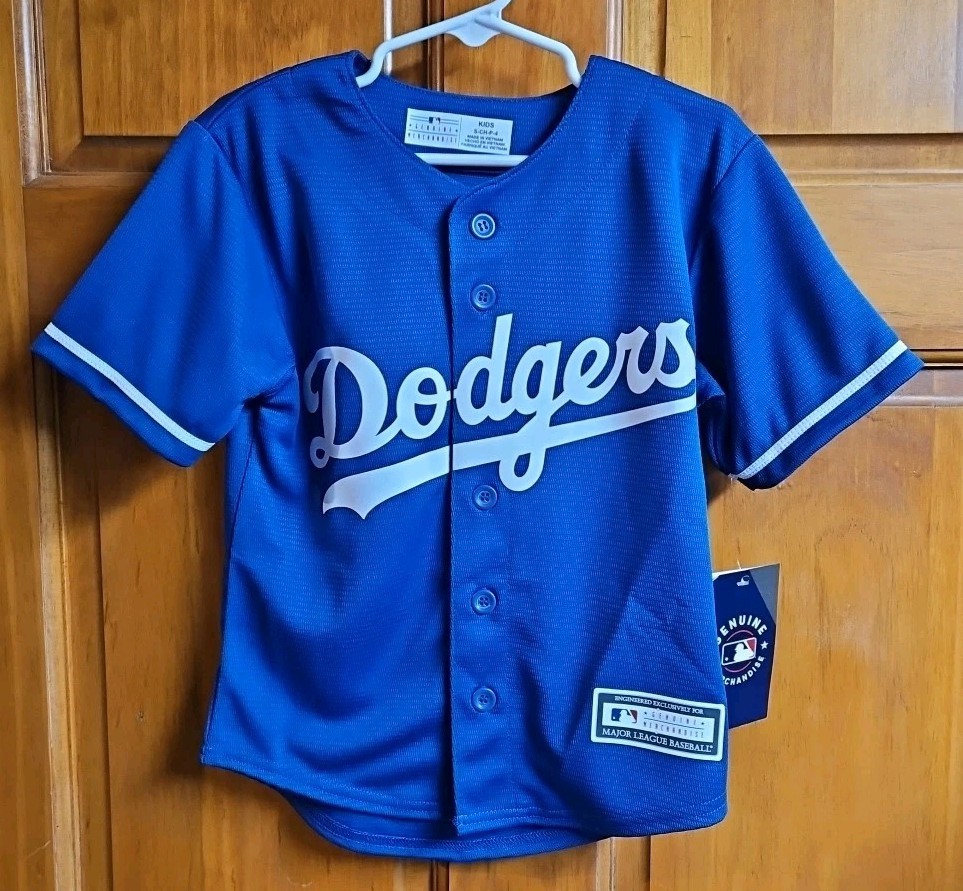 Mlb Genuine Merchandise - Youth Mookie Betts La Dodgers Jersey - Size S / 4