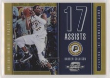 2018-19 Panini Contenders Optic Gold Prizm 6/10 Darren Collison #27 s3g