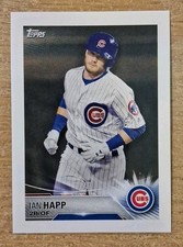 2018 TOPPS STICKERS IAN HAPP #199 CHICAGO CUBS 