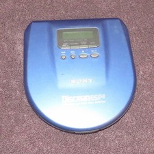 Sony Discman ESP2 Portable CD Player D-E561 Blue Anti-Skip Optical Line Out