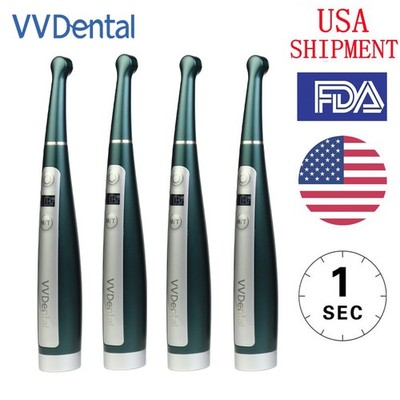 Dental LED Curing Light 1Sec Resin Lamp 3200mw/cm² Wide Spectrum 6 Modes Caries