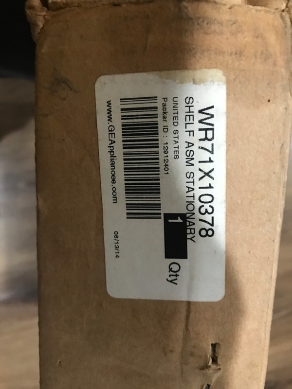 GE Refrigerator Wire Shelf WR71X10378 White Rack OEM Genuine Hotpoint Appl #5097