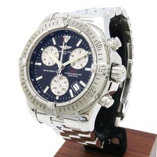BREITLING WATCH COLT CHRONOGRAPH A73380 QUARTZ DATE BLACK STAINLESS STEEL MEN'S 2