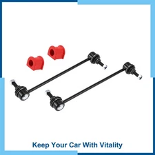 Pack (2) Front Sway Bar Stabilizer Link Kit with Bushing for Jeep Patriot 07-17