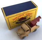 Moko Lesney Matchbox #13 Wreck Truck GPW 1960 Vintage with Original B5 Box MIB