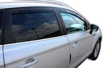 Deflettori Aria Per Ford Kuga 2008-2012 5-Porte Set 4 Antiturbo - Foto 10