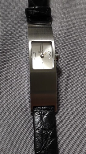 Milus Eridana ERI004 Stainless Steel Rectangle Leather Quartz Women's Watch - Picture 9 of 19