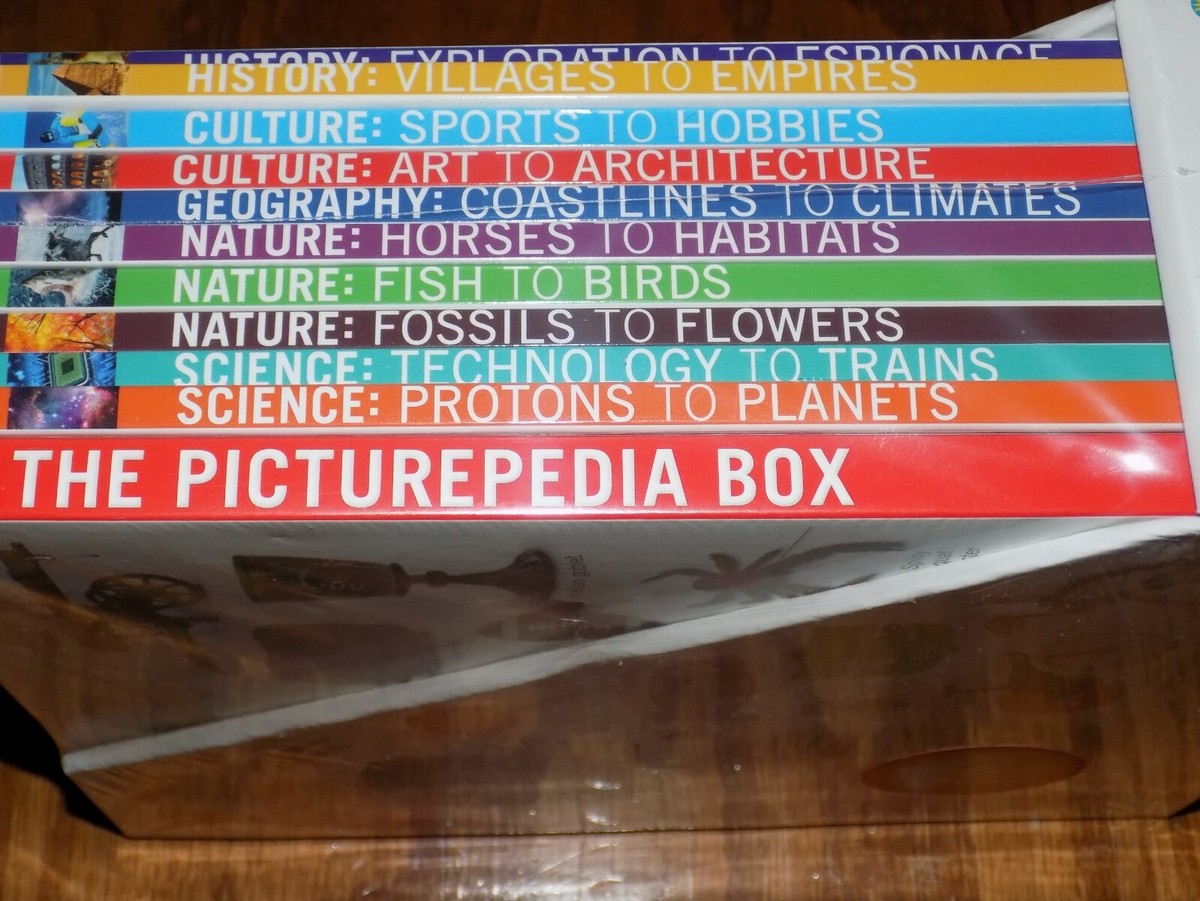 THE PICTUREPEDIA BOX SMITHSONIAN RARE DK 10 History Science