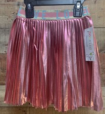 NEW 365 Kids Garanimals Pleated Girls Skirt Sz 4 Apricot