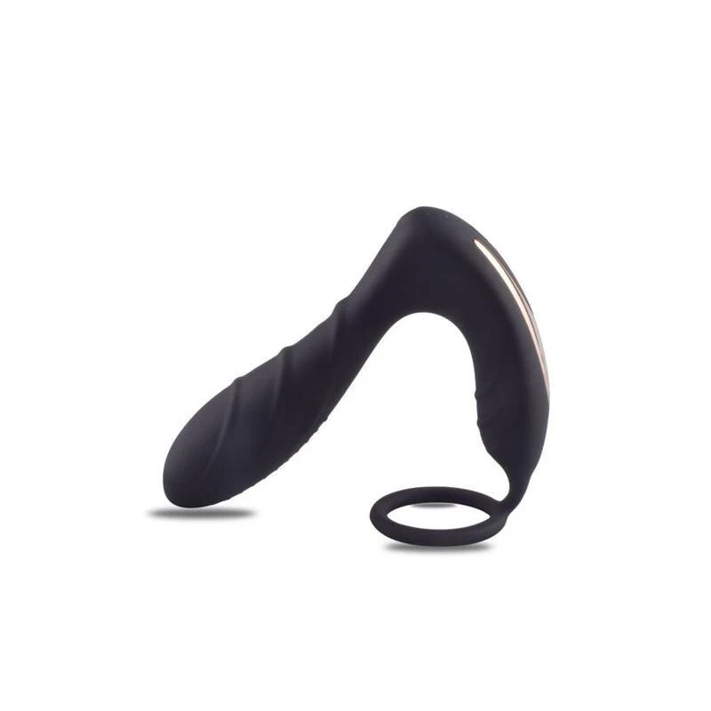 Vibratore anale in silicone mini dildo vibrante stimolatore prostata e perineo - Immagine 4 di 4