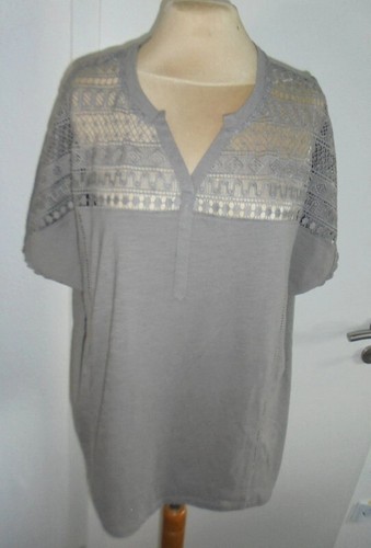 Shirt mit Spitze Gr.48 von AproductZ