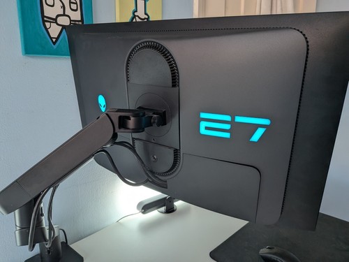 Alienware AW2725DF 27" QD-OLED Gaming Monitor 360Hz + Dell MSA20 Monitor Arm - Afbeelding 6 van 12