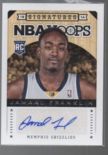 JAMAAL FRANKLIN 2013-4 PANINI HOOPS SIGNATURES ROOKIE CARD #171