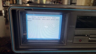 Vintage 1980s Commodore SX- 64 Color Computer 64 C64