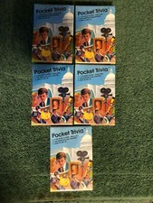 5 Unopened Vintage Mister Donut Back to the Fifties Trivia Game