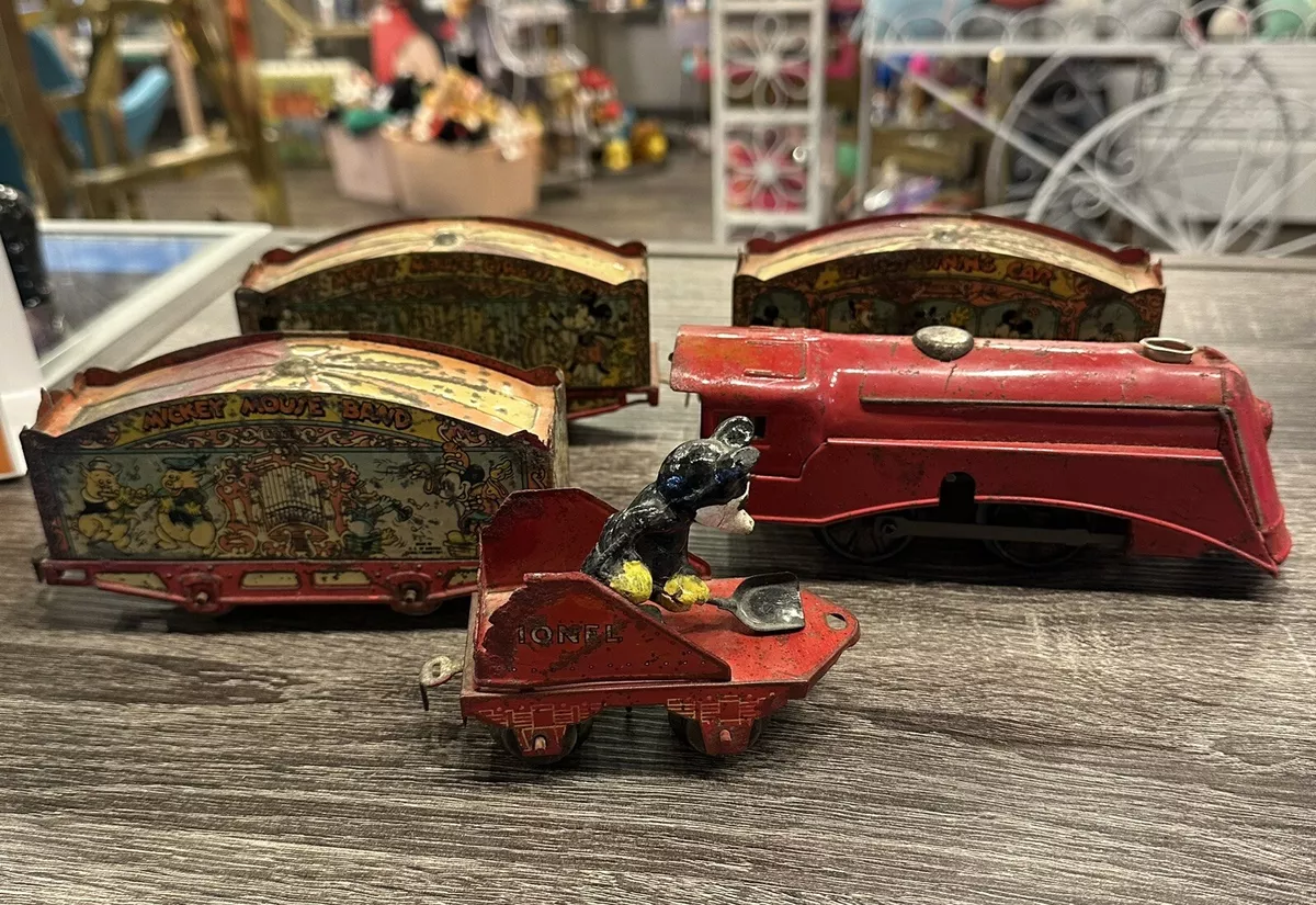 Original 1935 Lionel Mickey Mouse Disney Circus Train Set eBay
