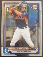 2024 Bowman Chrome Miguel Palma #BCP-166 1st Bowman