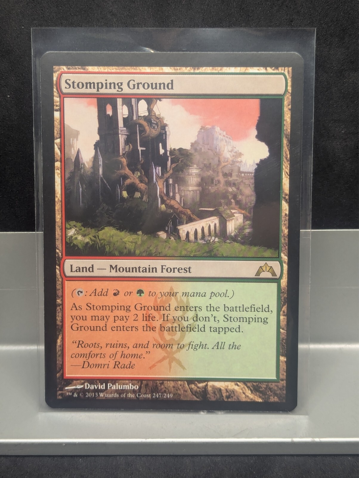 Stomping Ground X1 LP Gatecrash MTG Magic The gathering
