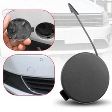 DERI Bumper Tow Hook Eye Cover Cap For VW Jetta MK6 2011 2012 2013 2014