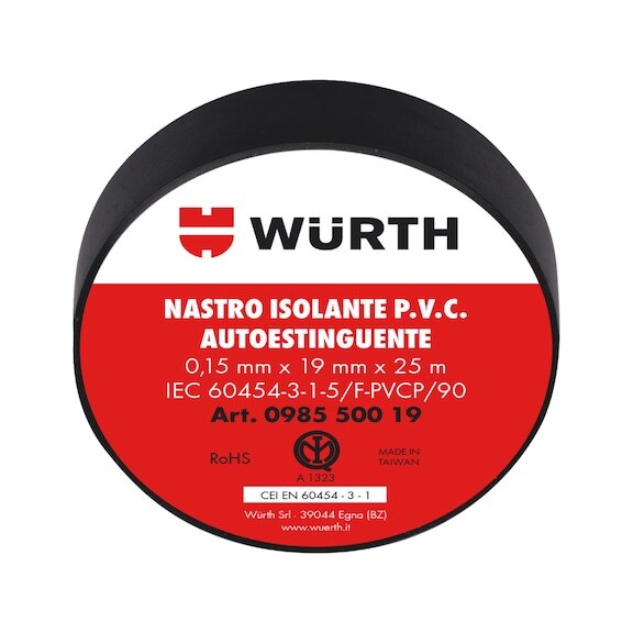 10 Rotoli Nastro Isolante Poly Pool 19x25 Mm - Nero Per Isolamento Elettrico E Riparazioni - Foto 12