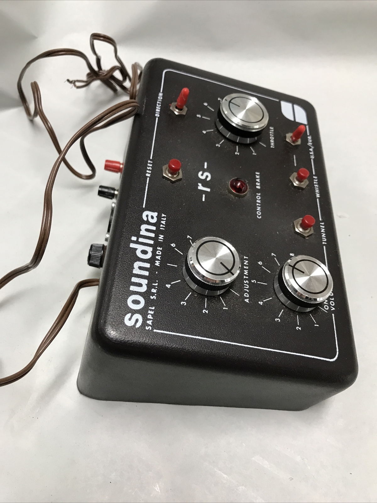 SOUNDINA SAPEL S.R.L. MODEL TRAIN CONTROLLER. MADE IN ITALY