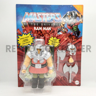 MOTU Masters of the Universe ORIGINS - Ram Man Deluxe MISB MOC NEW