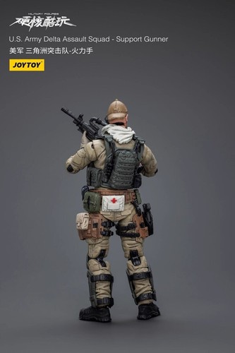 Joytoy 1/18 JT9558 U.S. Army Delta Assault Squad - Support Gunner Figur Modell Spielzeug - Bild 3 von 6