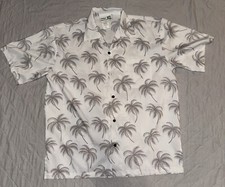 Men's Makani Hawaiian Shirt Size Large White
