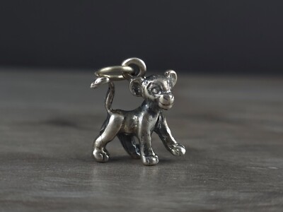 Charms Anhänger Disney Vintage Simba Silber 925 - niedlich & zauberhaft anello 