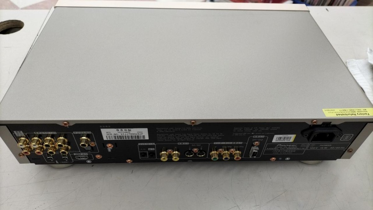 pioneer パイオニア ユニバーサルプレーヤー DV-S969AVi Pioneer DVD player DV-S969AVi USED | eBay