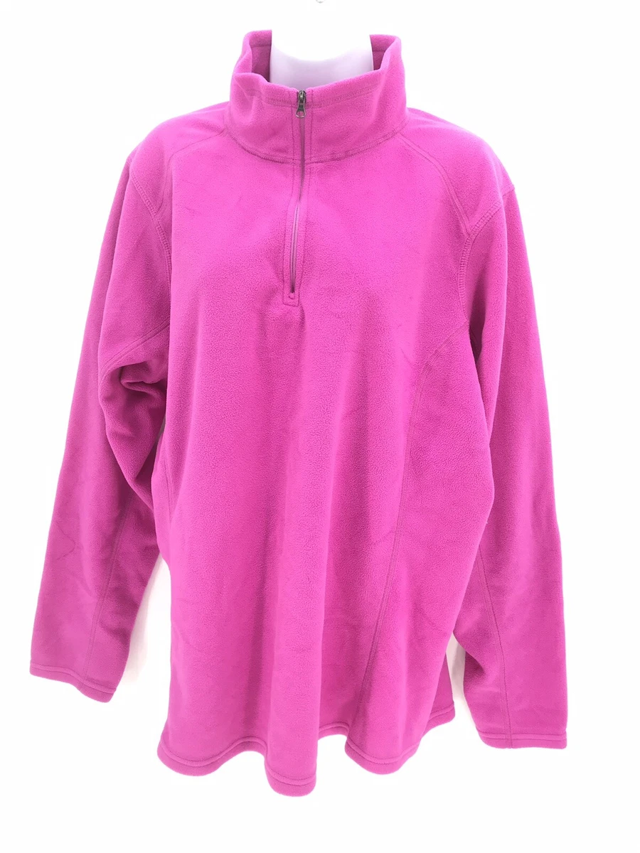 Plush fleece pullover sale
