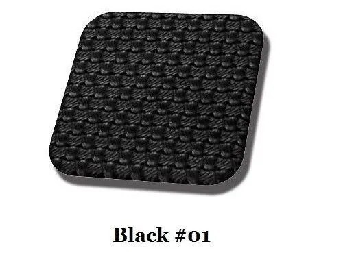 65-67 VW Bug Sedan Upholstery for Original Seat, Front & Rear, Basketweave Black - Picture 3 of 3