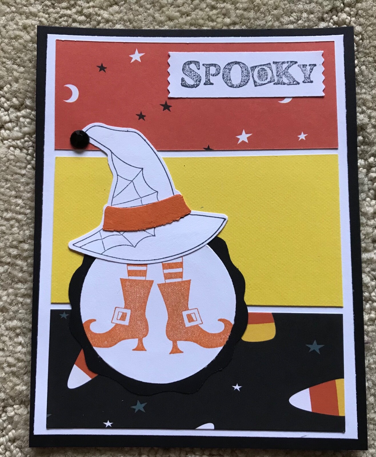 Bewitching halloween spooky fall card kit of 6 made with Stampin' Up!
