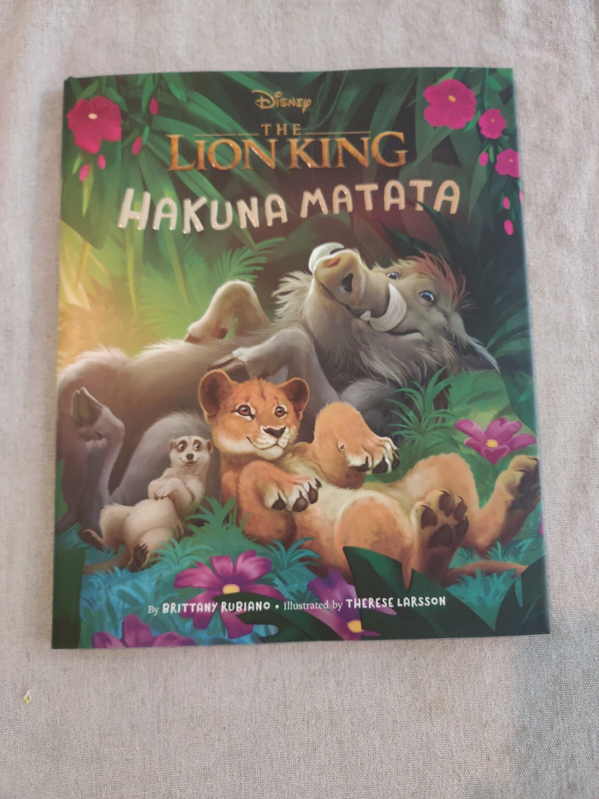 Lion King (2019) Picture Book, the: Hakuna Matata by Brittany Rubiano (2019,...