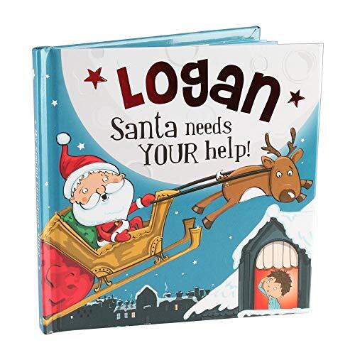 Logan Santa Needs Your Help - H&H Personalised Christmas Storybook by H&H Book
