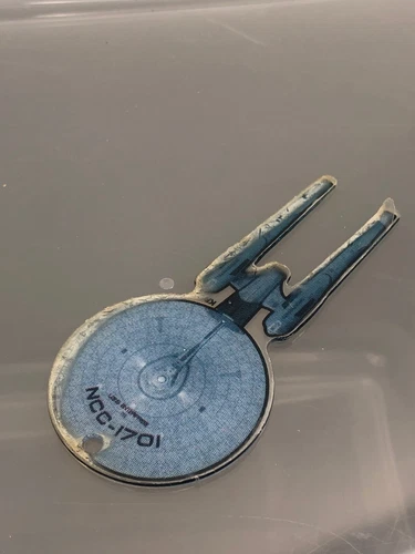 Star Trek NOS Enterprise Key Fob Plastic PROMO Stern Pinball Machine Parts