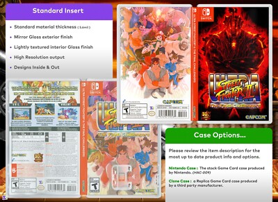 Ultra Street Fighter II The Final Challengers COVER ART / CASE