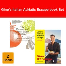 Gino's Italian Adriatic Escape, Essentials of Classic Italian Cooking 2 Book Set