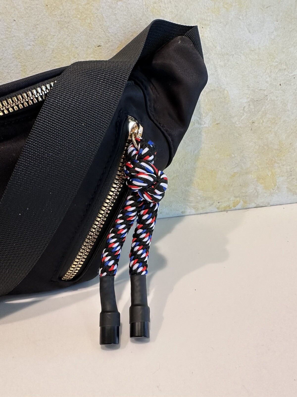 LIKE DREAMS Basic Polyurethane Fannypack Black  3… - image 7