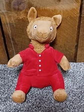 Kohl's Cares Llama with Red Pajamas 12" Plush Anna Dewdney Character