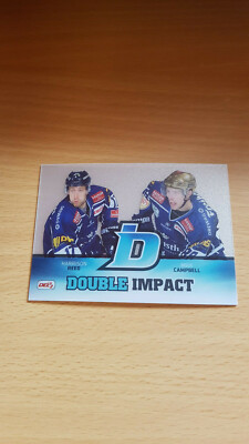 DEL2 15-16 2015-2016 DOUBLE IMPACT Reed / Campbell Dresdner Eislöwen