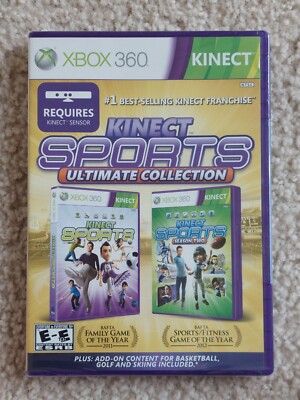 New Factory Sealed XBOX 360 Kinect Sports Ultimate Collection Game 2012