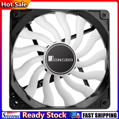 JONSBO 12020 Desktop Computer PC Case Fan Silent CPU Cooler Fan 120mm 4Pin 3Pin 